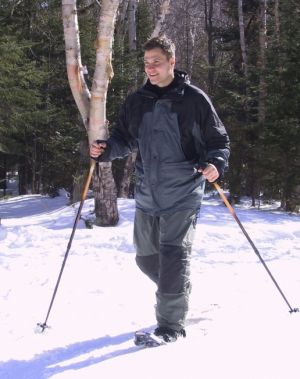 Snowshoeing